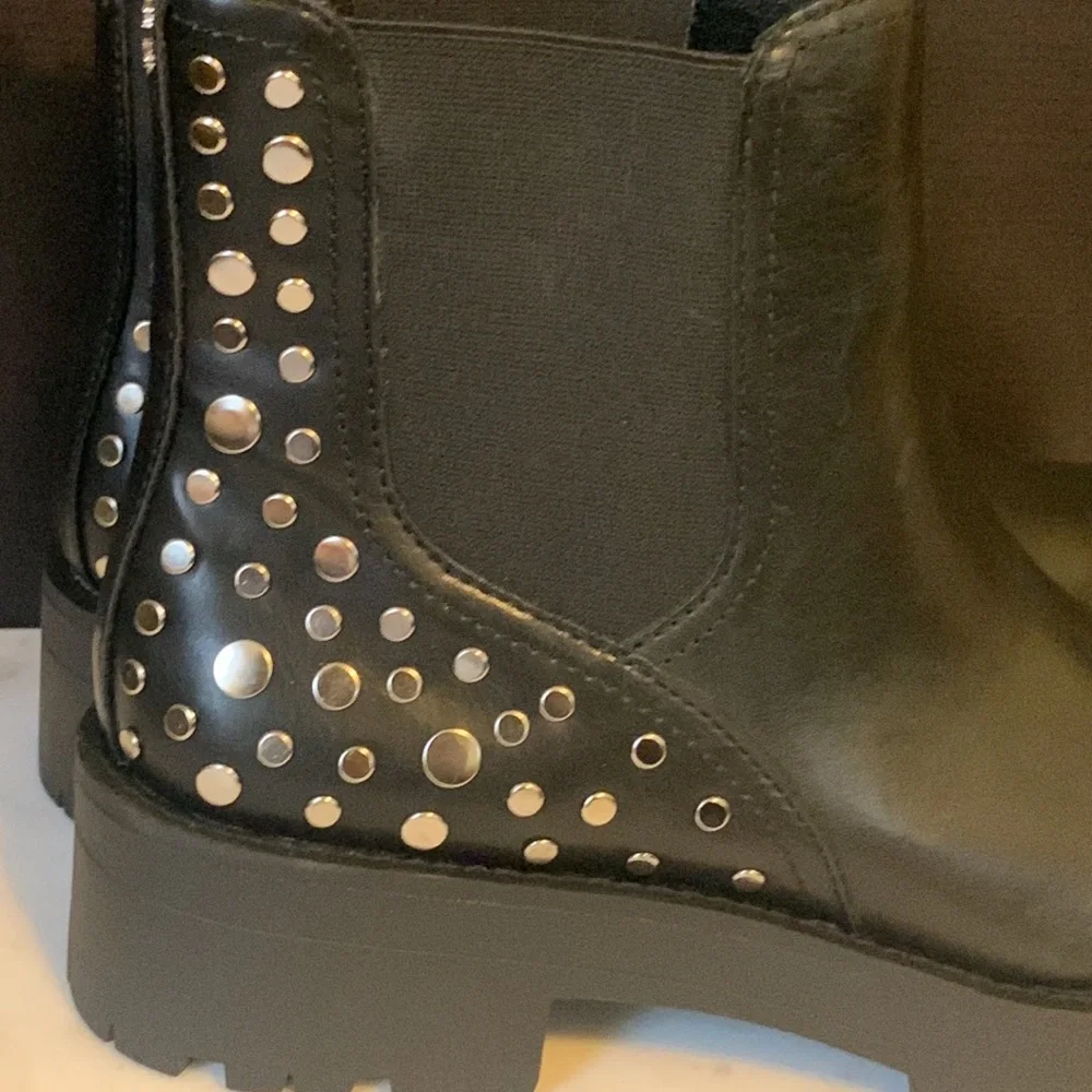 Sam Edelman Jayln Platform Studded Lug Sole Chelsea Boot